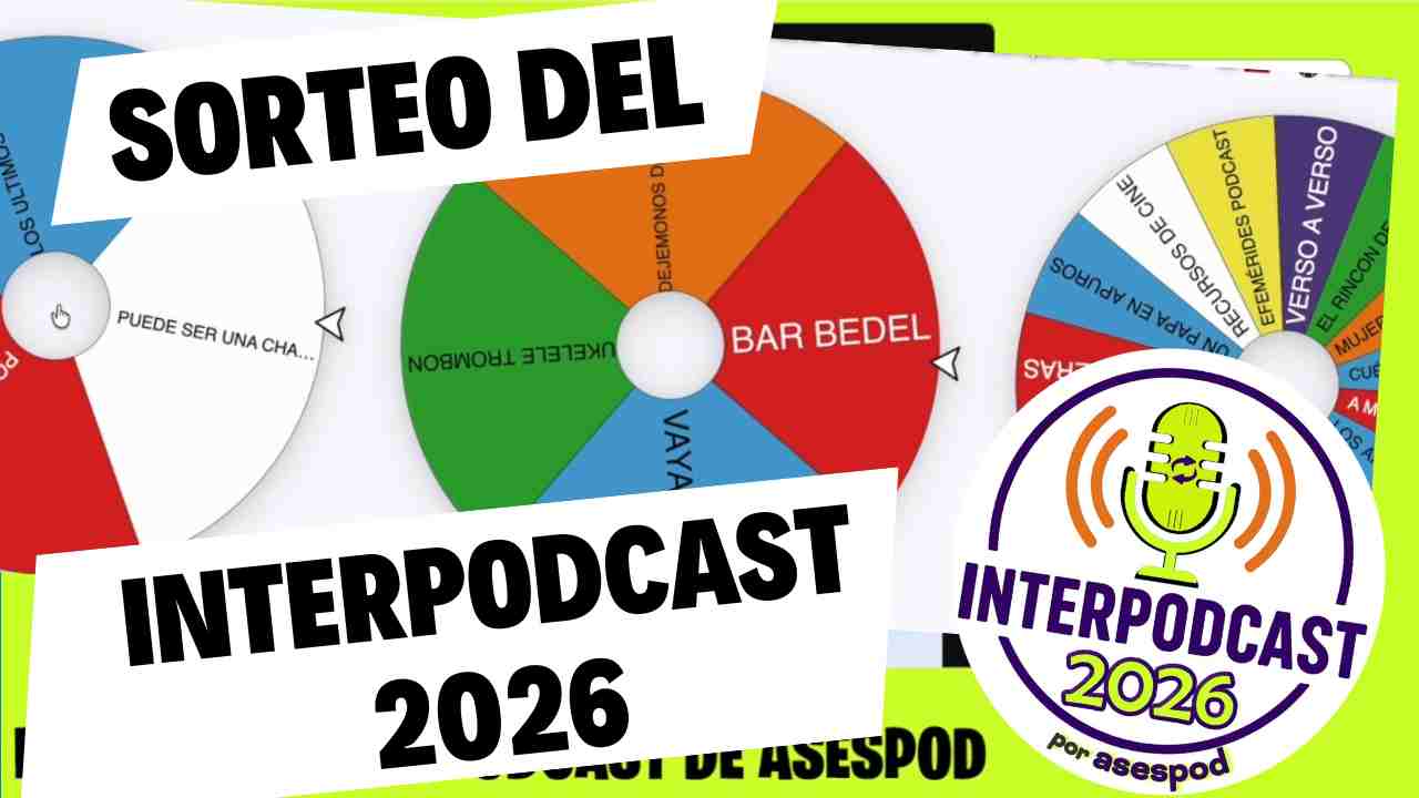 Captura de la emisión del Sorteo del INTERPODCAST 2026